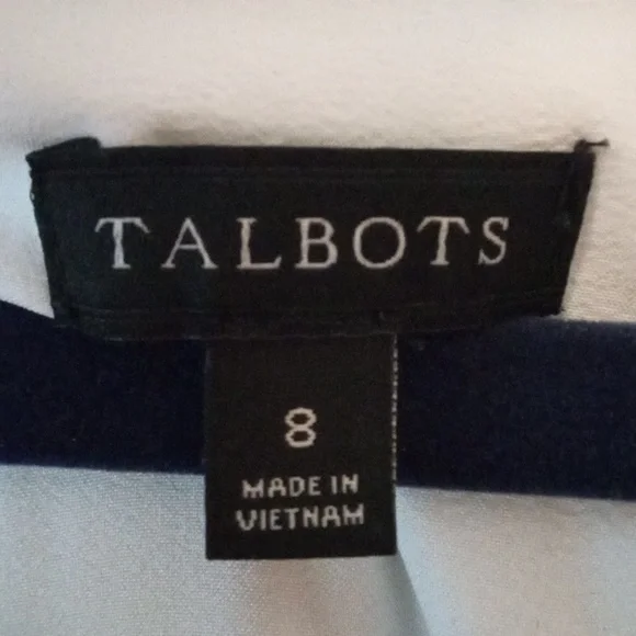 TALBOT'S dress floral print size 8 💐💐💐 - Picture 2 of 7